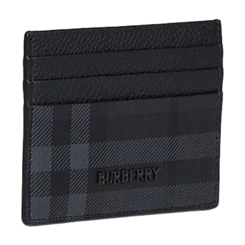 Burberry City Check Card Case 'Iron Grey' 8127867