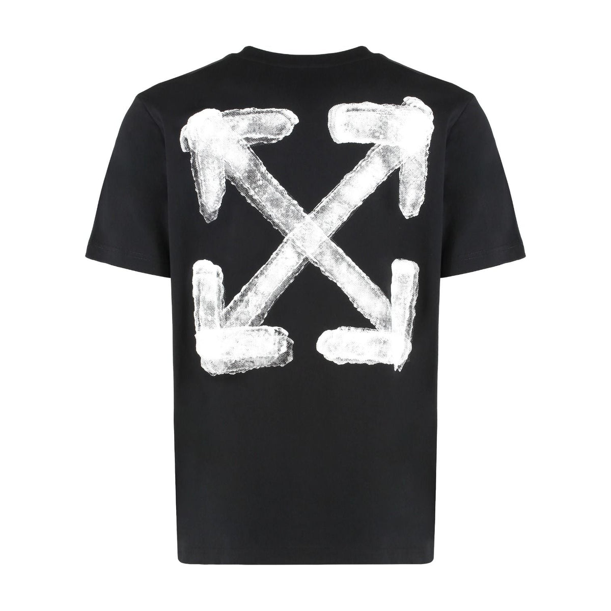 Off-White Spary Arrow Slim Short Sleeve T-Shirt 'Black' 44MAA027G5J00I1001