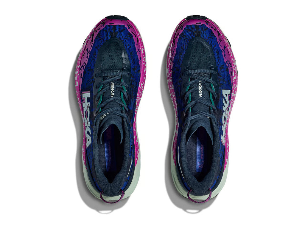 HOKA Speedgoat 6 – Navy, Magenta & Light Grey