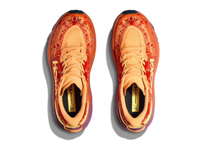 HOKA Speedgoat 6 – Orange, Yellow & Plum