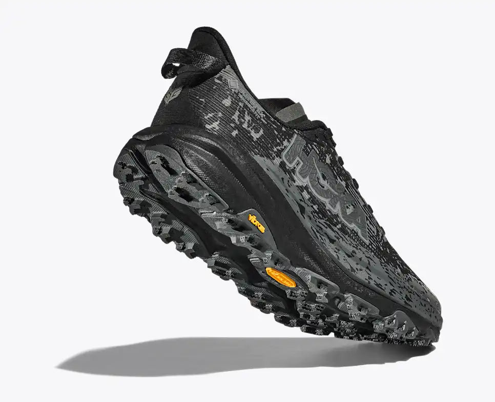 HOKA Speedgoat 6 – Black & Charcoal Grey