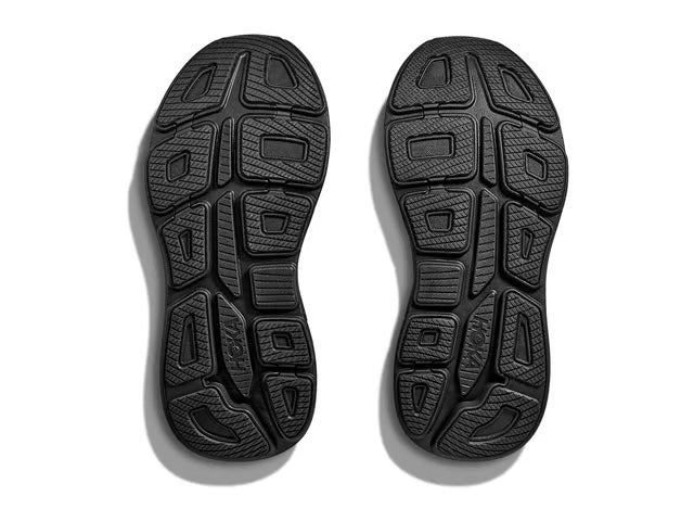 HOKA Bondi 9 Running Shoe – Black & Charcoal
