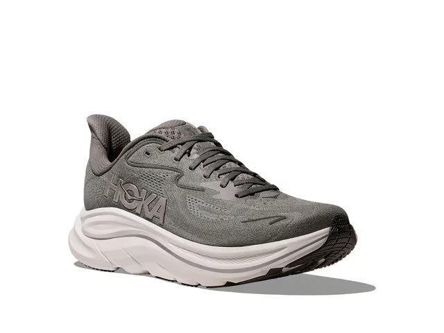 HOKA Clifton 10 – Charcoal Grey & White
