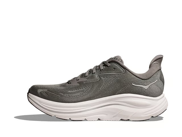 HOKA Clifton 10 – Charcoal Grey & White