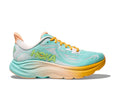 HOKA Clifton 10 – Aqua, Yellow & Peach