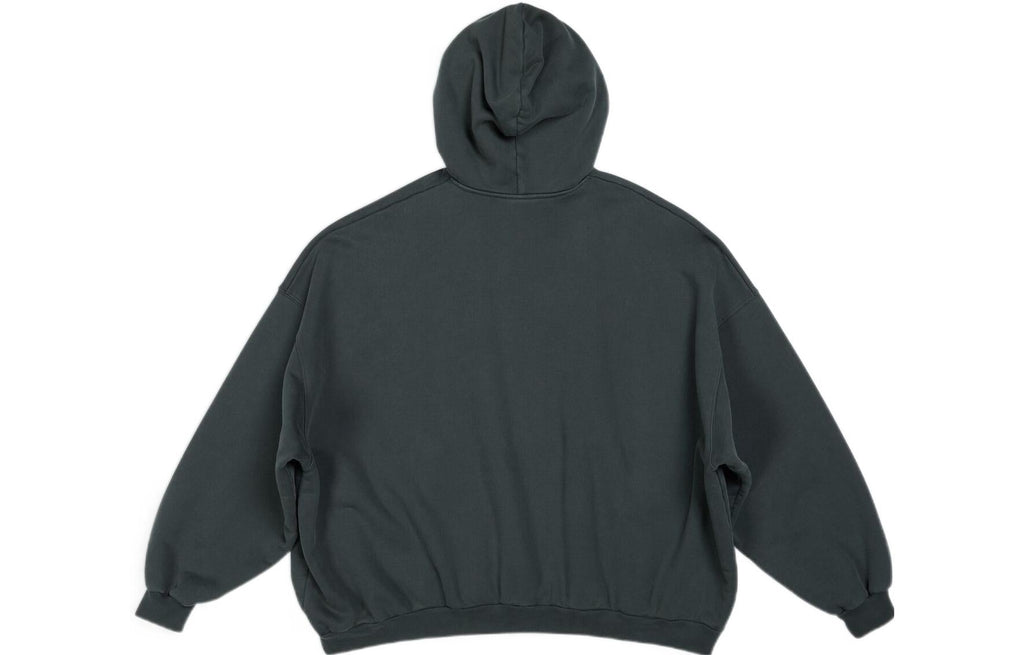 Balenciaga x adidas Logo Oversized Hoodie 'Green White' 712396TNVA93775