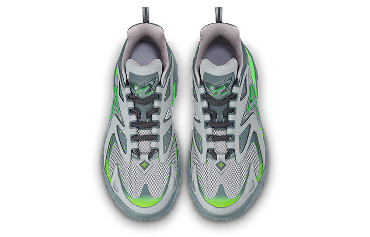 LOUIS VUITTON Runner Tatic Sneakers 'Grey Neon Green' 1ABLZ5