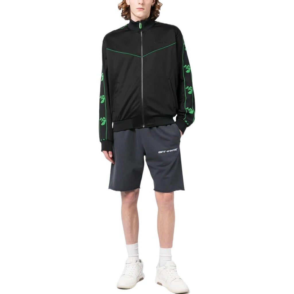 Off-White FW22 Face Band Track Jacket OMBD043F22FAB0022101