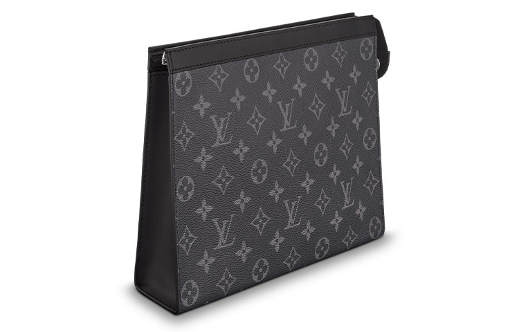LOUIS VUITTON Pochette Voyage MM 'Monogram Eclipse' M61692