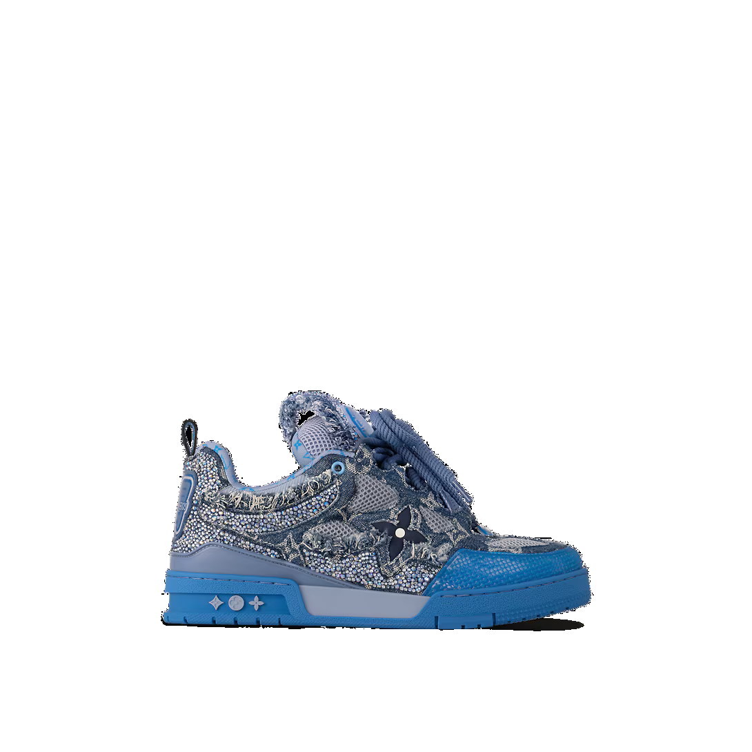 LOUIS VUITTON LV Skate Sneakers 'Blue' 1ABMH9
