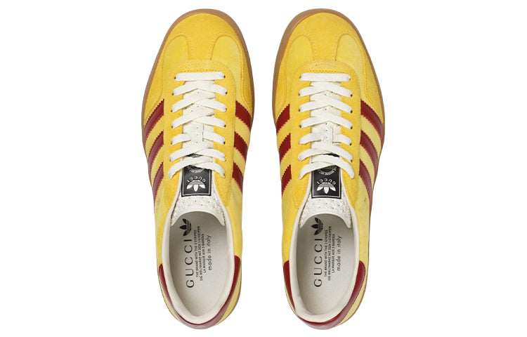 adidas x Gucci Gazelle 'Yellow Velvet' 707848-9STU0-7170