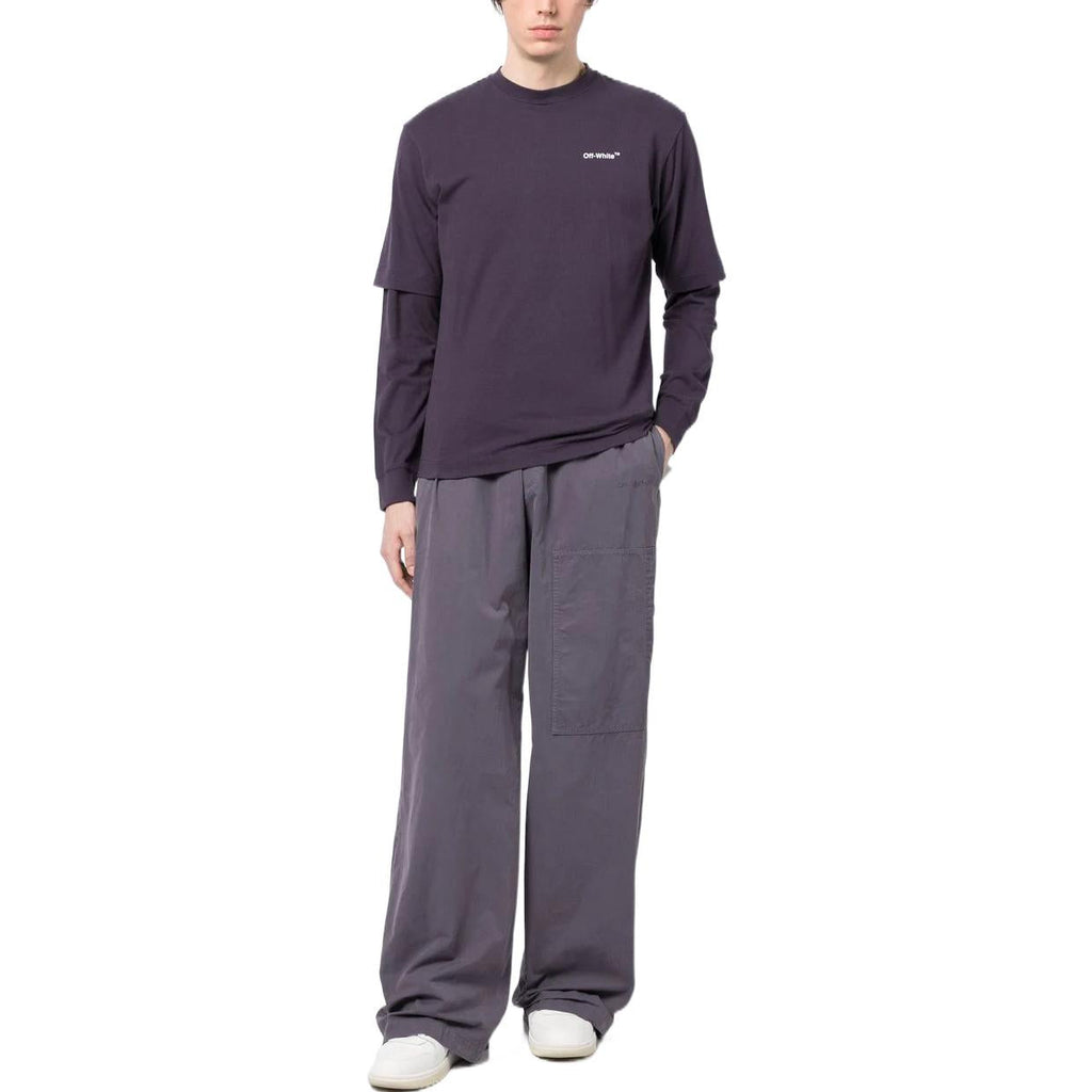 Off-White Pants OMCA241F22FAB00139393939