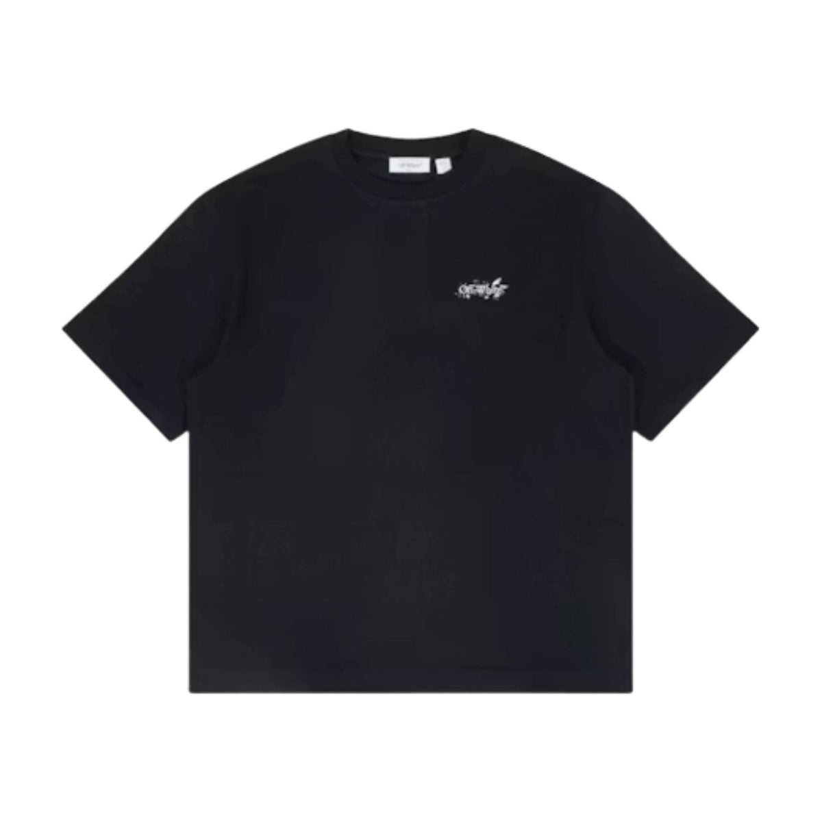 Off-White Paint Splatter Arrow Diag Fit T-Shirt 'Black' 44OWOS26T064001