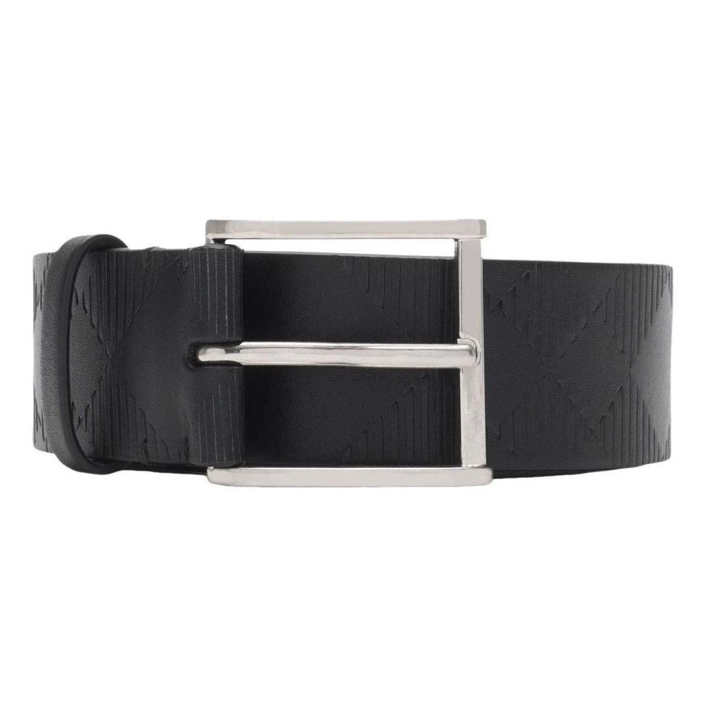 Burberry 25 Check Leather Belt 'Black' 81038021