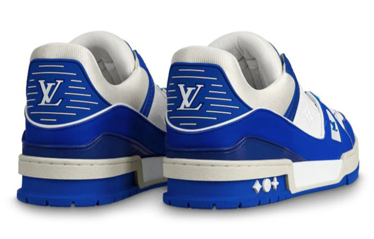 LOUIS VUITTON Trainer Sneakers 'White Blue' 1A813N
