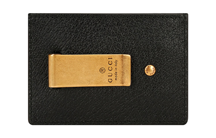 Gucci GG Marmont Card Holder Wallet 'Black' 436022-DJ20T-1000