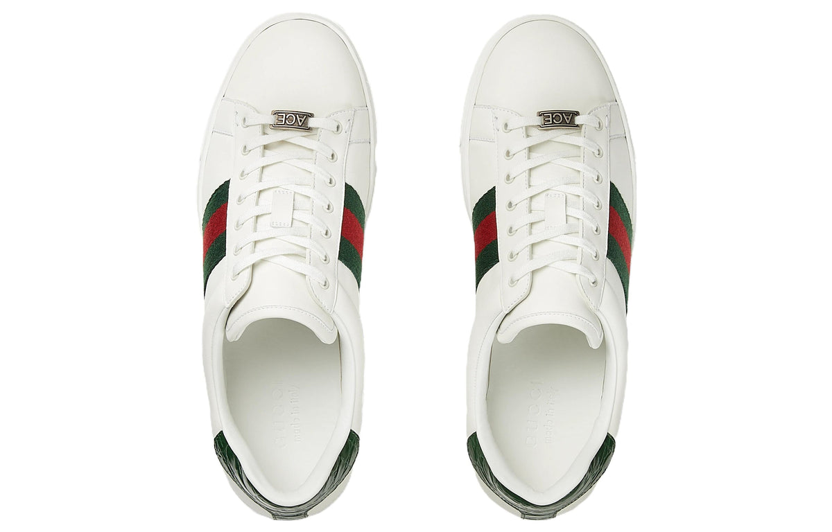 Gucci Ace Web 'White' 757892-AACAG-9055
