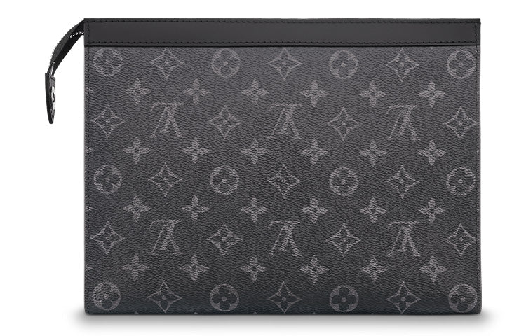 LOUIS VUITTON Pochette Voyage MM 'Monogram Eclipse' M61692