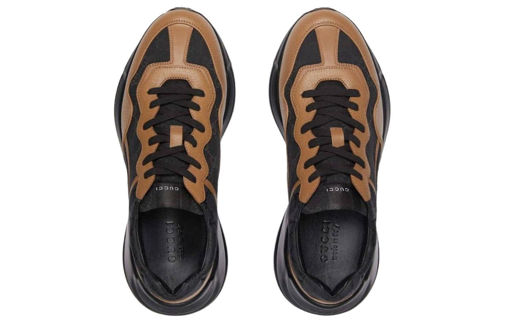 Gucci Rhyton 'Maxi GG Supreme Black Khaki Beige' 725932-FAA1P-1155