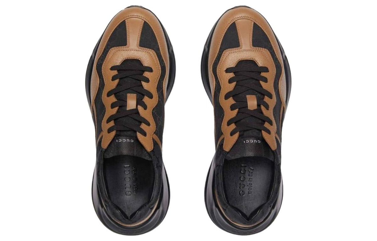 Gucci Rhyton 'Maxi GG Supreme Black Khaki Beige' 725932-FAA1P-1155