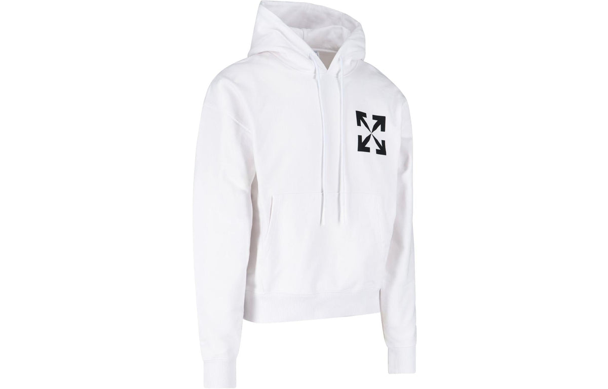 Men's Off-White Logo Pattern Printing White OMBB037C99FLE0080110
