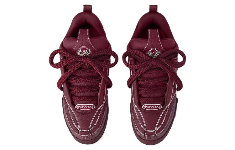 LOUIS VUITTON Skate Sneakers 'Burgundy' 1ABZ6D
