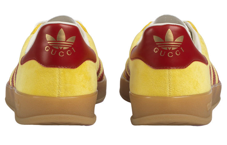 adidas x Gucci Gazelle 'Yellow Velvet' 707848-9STU0-7170