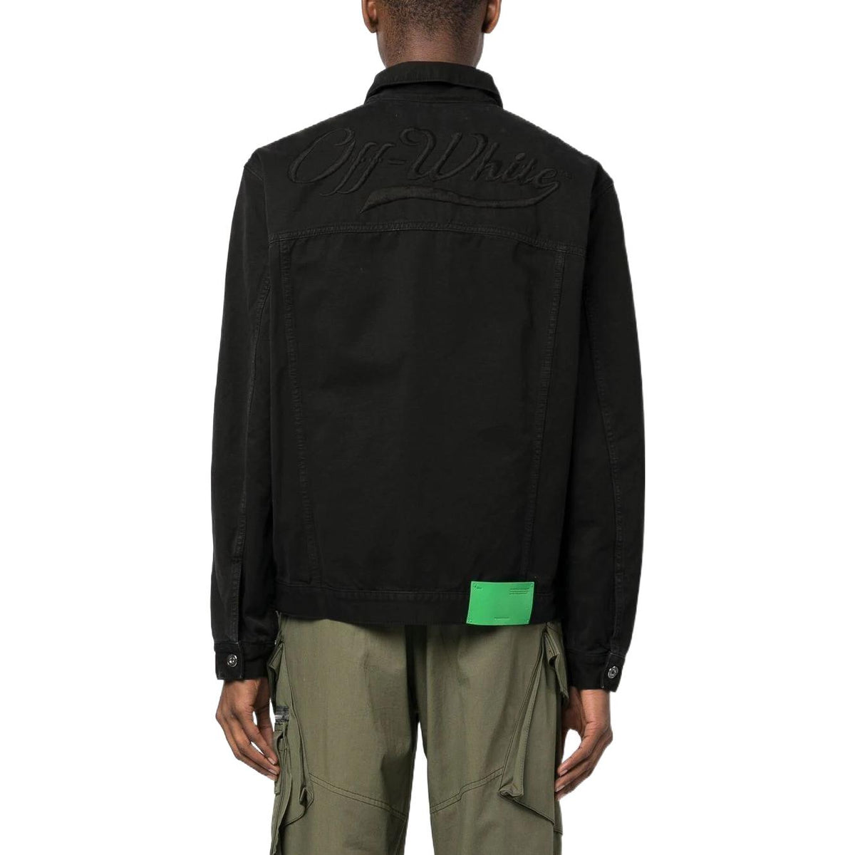 Off-White Canvas Skate Jacket OMEV002S23FAB0011010