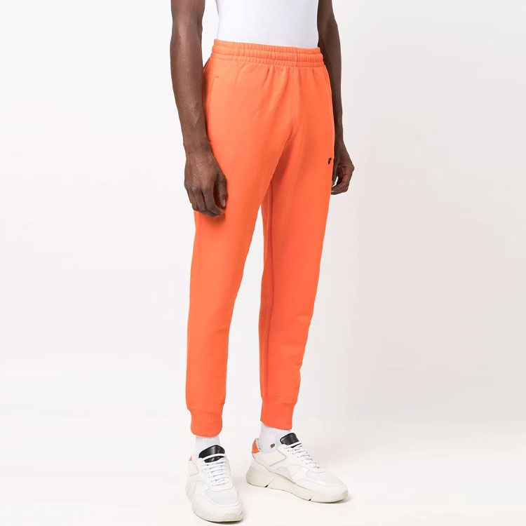 Off-White SS21 Logo logo Sports Long Pants Unisex Orange OMCH035F21FLE0022010
