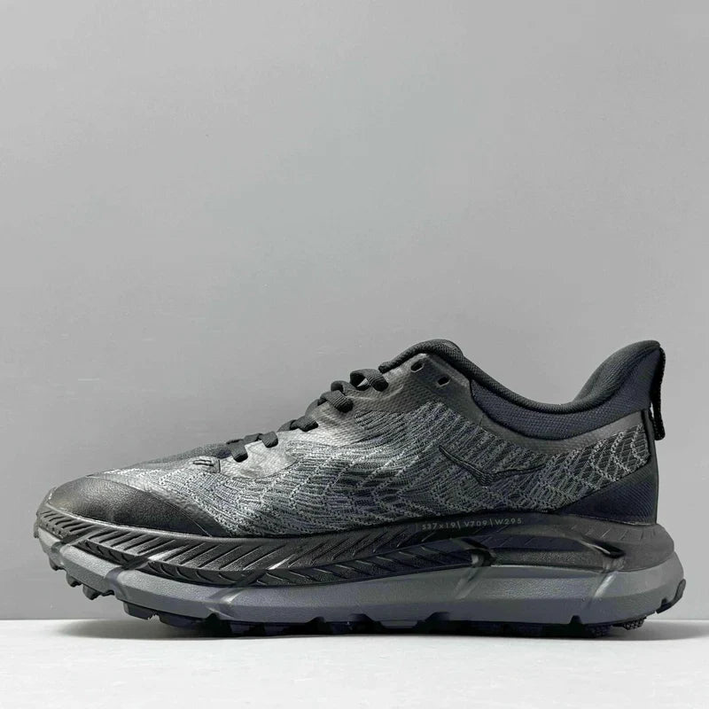 HOKA Mafate Speed 4 – Black & Charcoal Grey