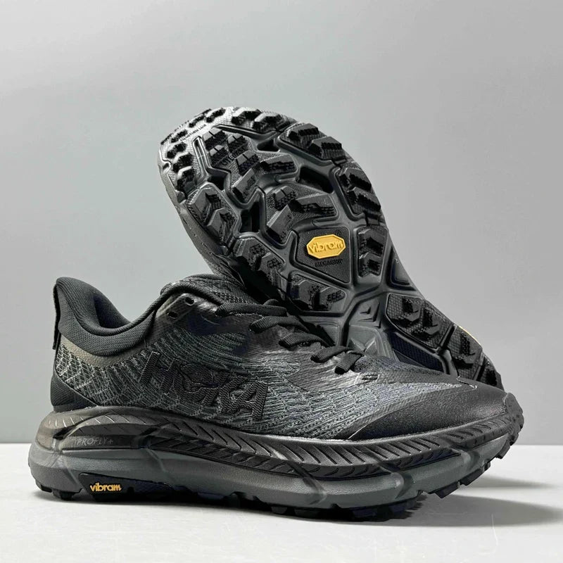 HOKA Mafate Speed 4 – Black & Charcoal Grey