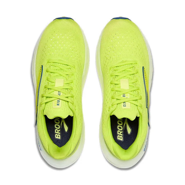 Brooks Glycerin Max – Lime Yellow, Black & White