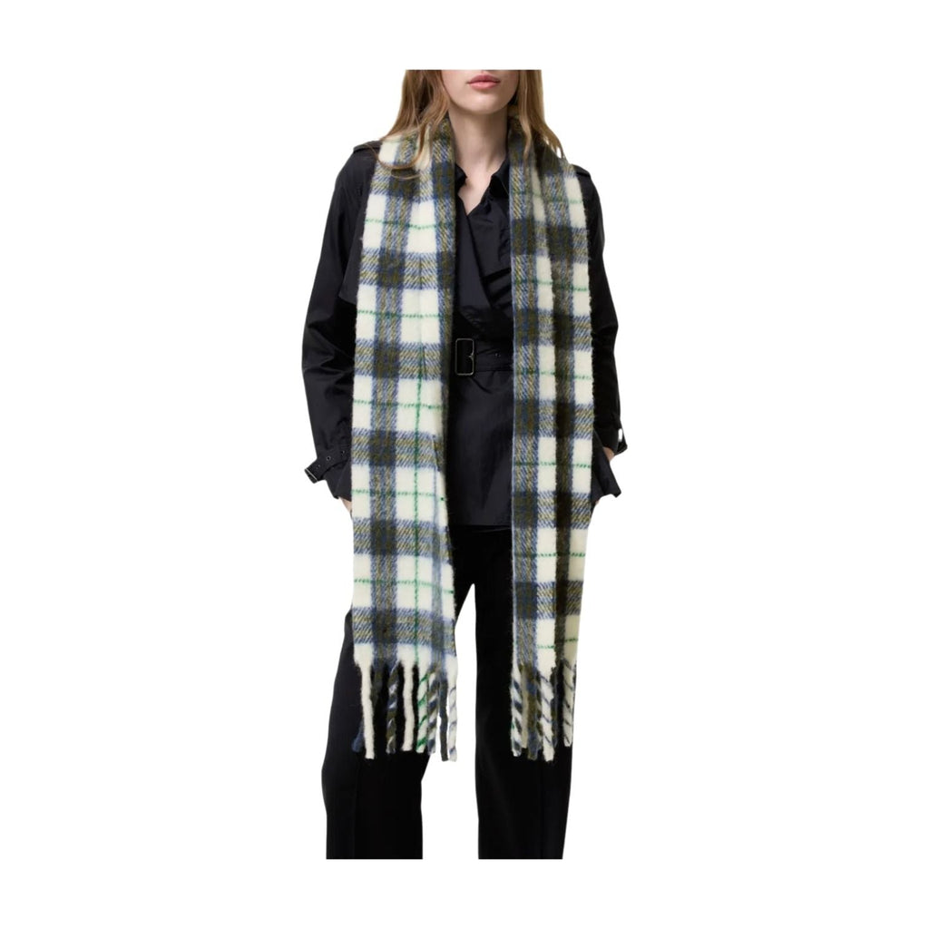 (WMNS) Burberry Check Scarf 'Blue' 8126902