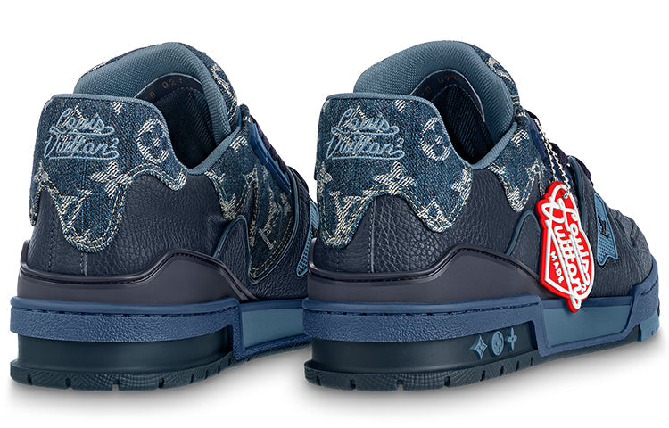 LOUIS VUITTON x Nigo LV Trainers 'Blue Denim' 1A9IQ1
