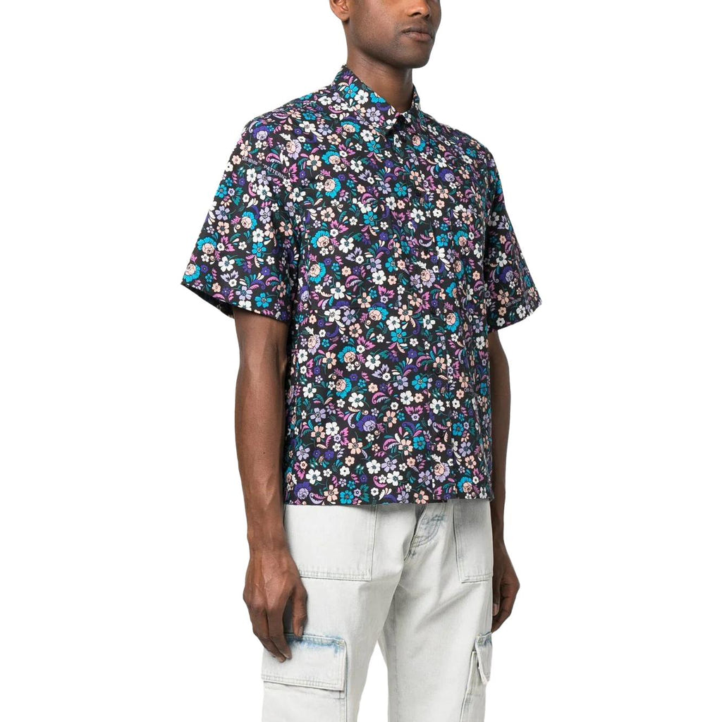 Off-White SS23 Flowers Summer Cotton Shirt OMGG002S23FAB0018400