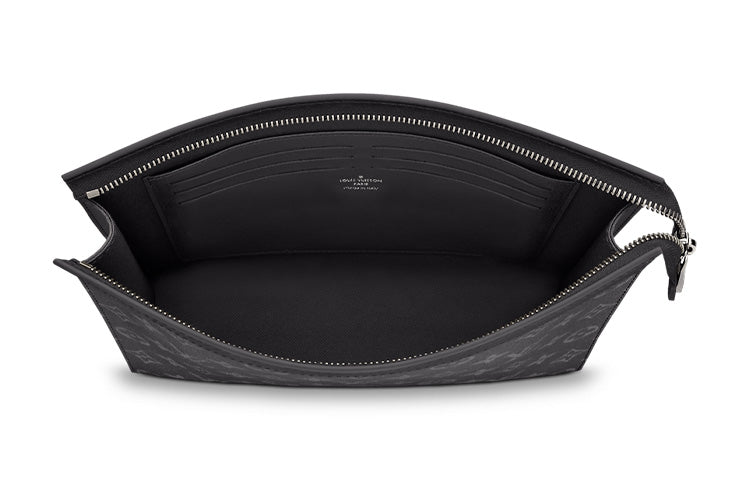 LOUIS VUITTON Pochette Voyage MM 'Monogram Eclipse' M61692