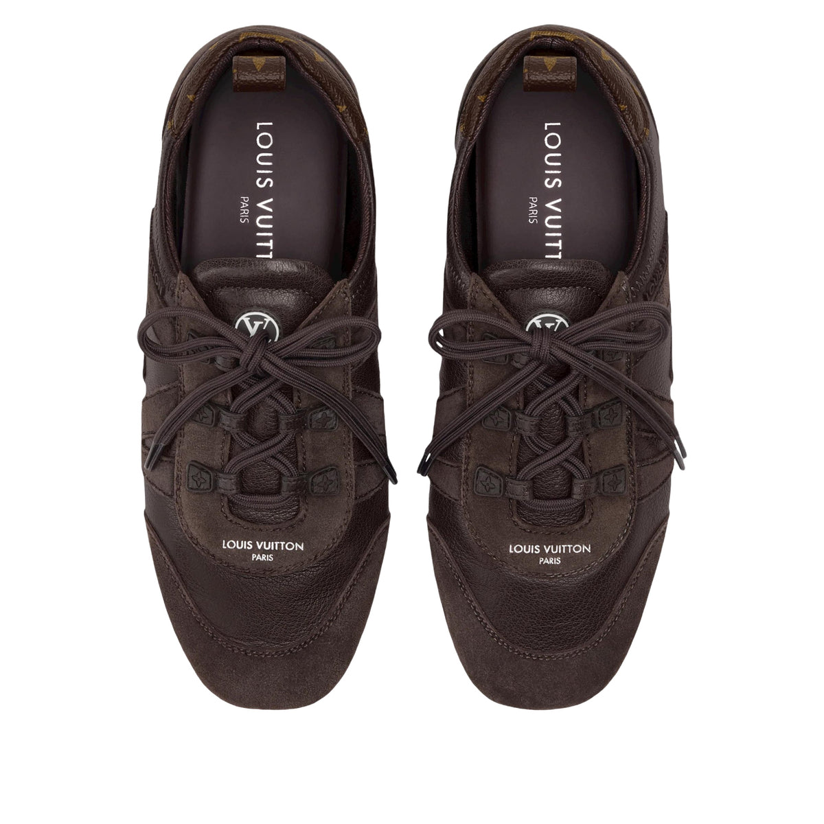 LOUIS VUITTON Sneakerina 'Dark Brown' 1AK5L6