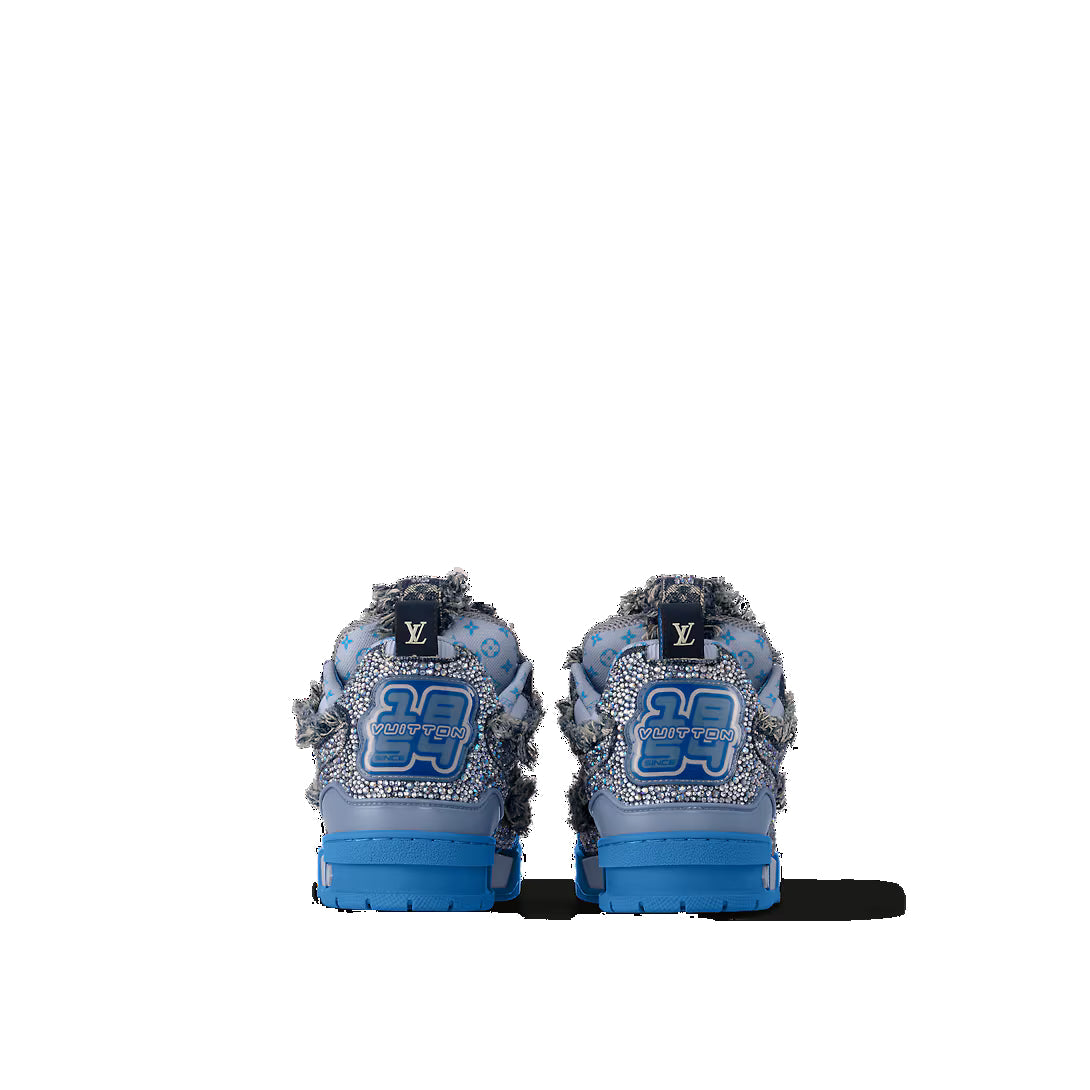 LOUIS VUITTON LV Skate Sneakers 'Blue' 1ABMH9
