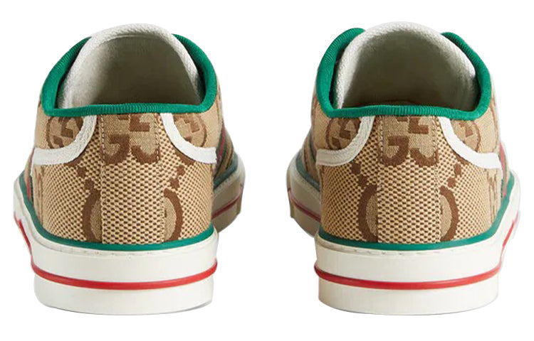 Gucci Tennis 1977 Shoes 'Beige Red Green' 677651-UKO70-2584