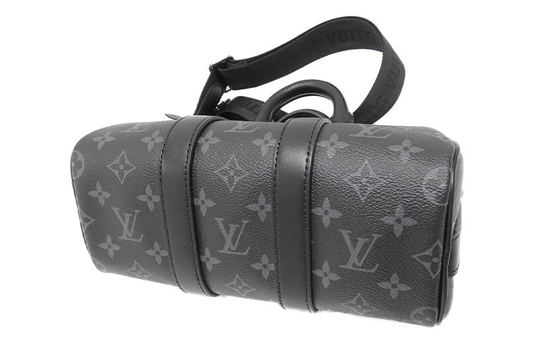 LOUIS VUITTON Keepall Bandouliere 25 'Monogram Eclipse' M46271