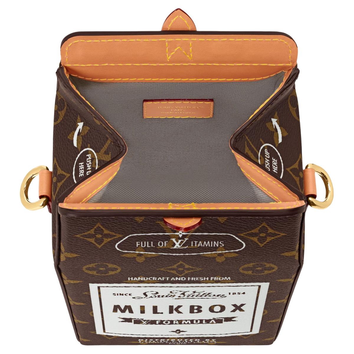 LOUIS VUITTON Milk Bag 'Brown' M29326
