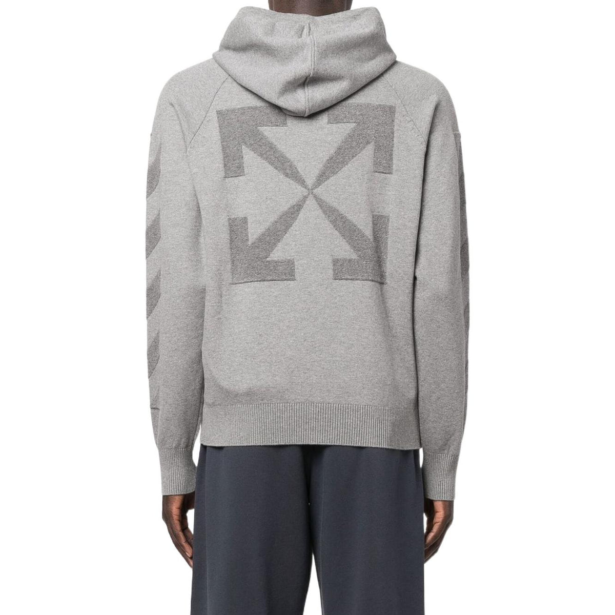 Men's Off-White FW22 Casual Pattern Printing Gray OMHA141C99KNI0010606