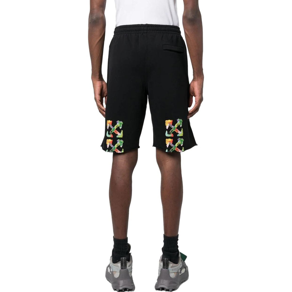 Off-White Brush Arrow Bermuda Shorts 'Black' OMCI006S23FLE0021084