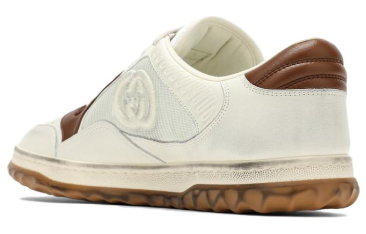 Gucci MAC80 Sneaker 'Off White Brown' 741656-AAB79-9155