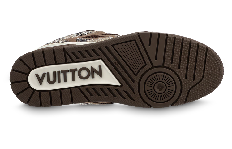 LOUIS VUITTON Skate Sneakers 'Brown' 1ABMG5