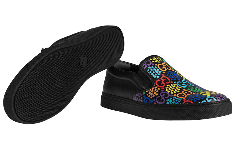 Gucci GG Supreme Slip-On 'Psychedelic - Black' 610080-H2010-1101