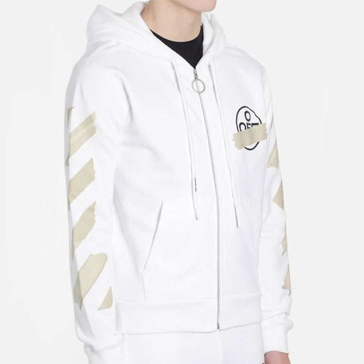 Off-White SS20 Arrows Sketch Mens Logo Sweater Tape OMBE001R20E300020148