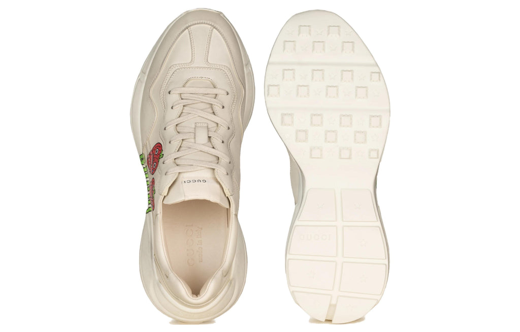 Gucci Rhyton GG Apple Sneakers 'Cream White Red' 699292-DRW00-9522