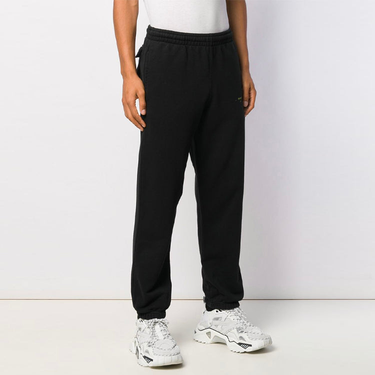 Off-White Mens Arrows Sketch Logo Casual Sports Pants OMCH026F19E300101060