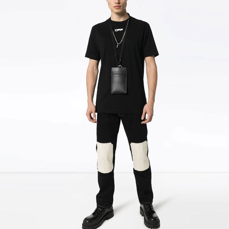 Off-White SS20 Back Arrows Sketch Short Sleeve Mens Logo Normal Fit OMAA027S201850031088